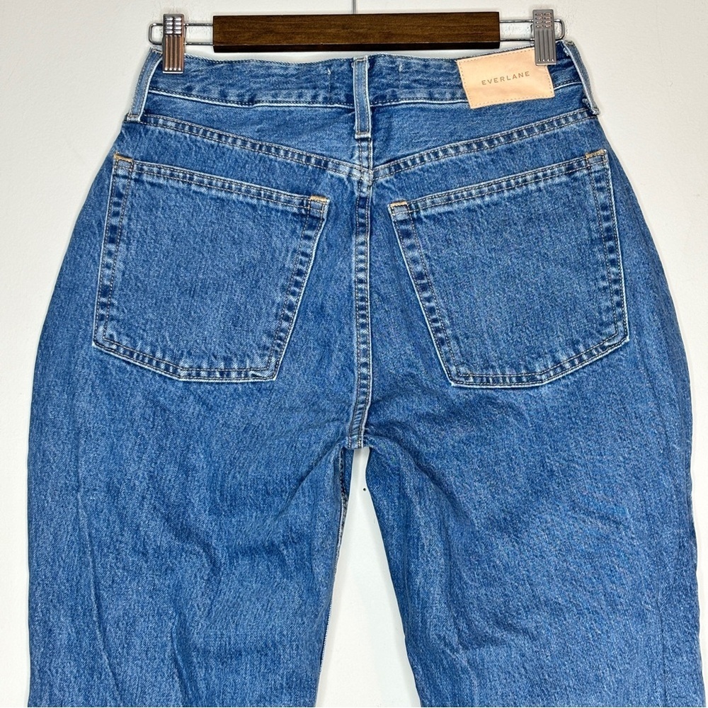Everlane The Curvy '90s Cheeky Straight Jean Button Fly Organic Cotton Size 28 - Picture 9 of 11